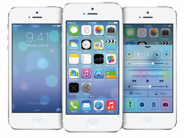 Apple's new and improved iOS7 lineup